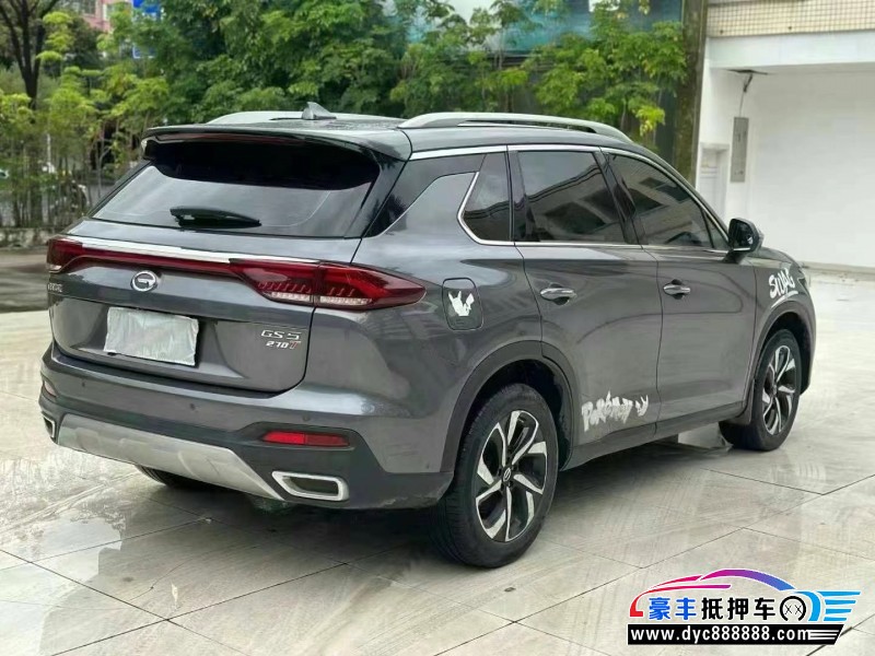 19年传祺GS5轿车抵押车出售