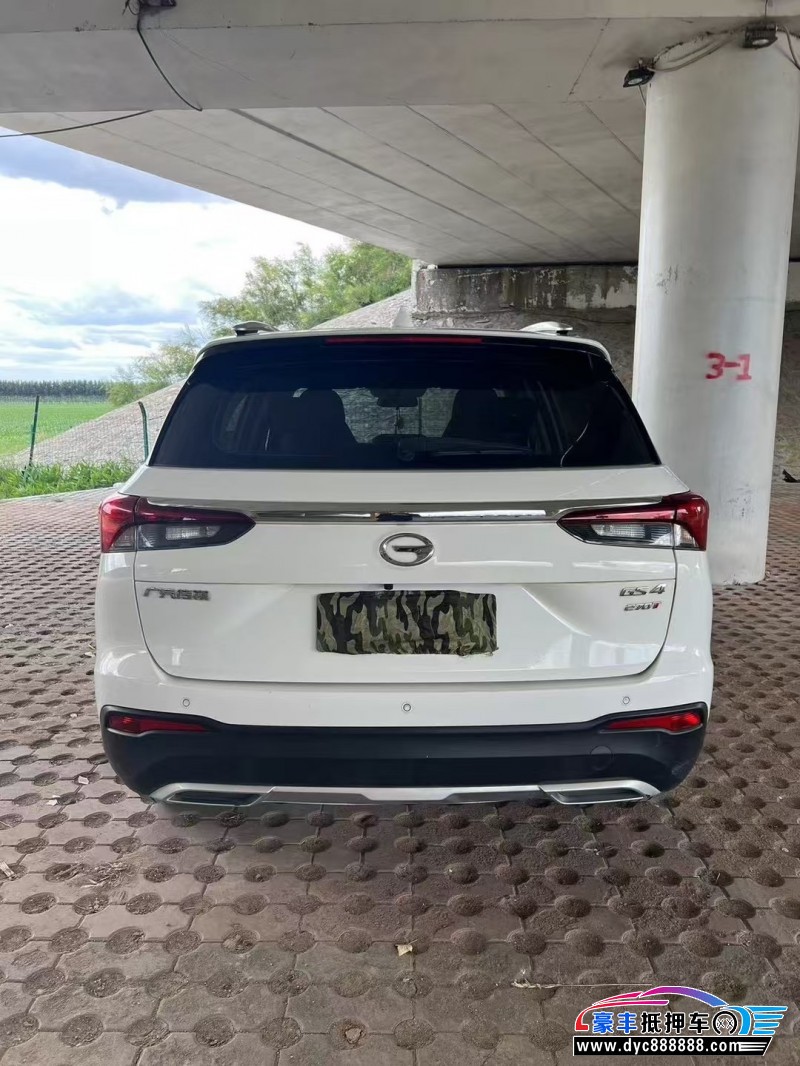 21年传祺GS4轿车抵押车出售