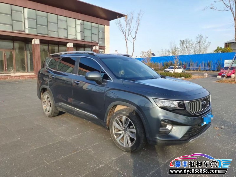 22年吉利豪越SUV抵押车出售