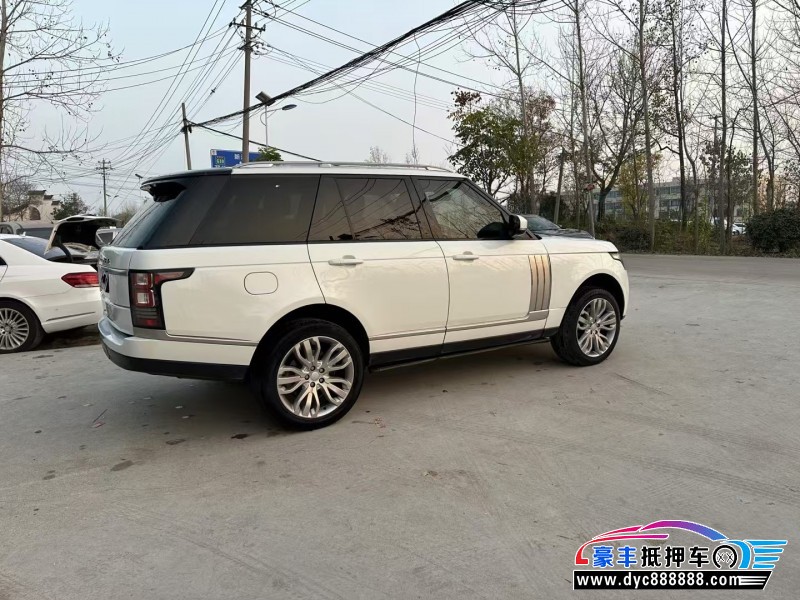 17年路虎揽胜行政轿车抵押车出售