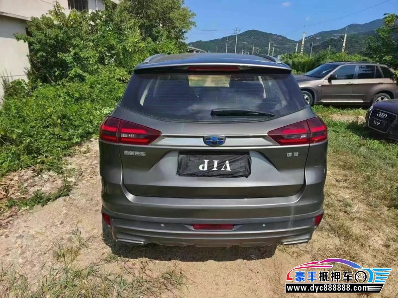 18年吉利博越轿车抵押车出售