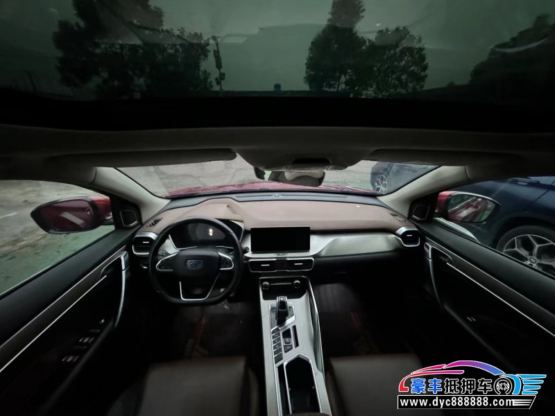 18年吉利缤越轿车抵押车出售