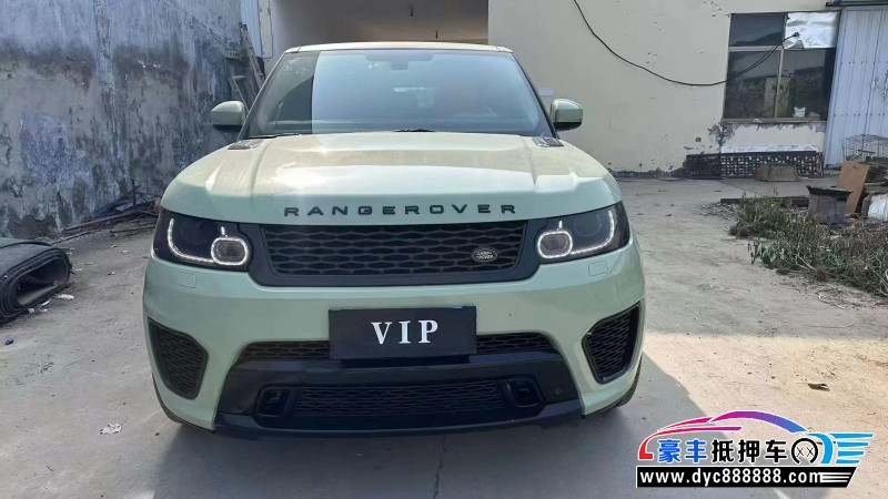 16年路虎揽胜运动轿车抵押车出售