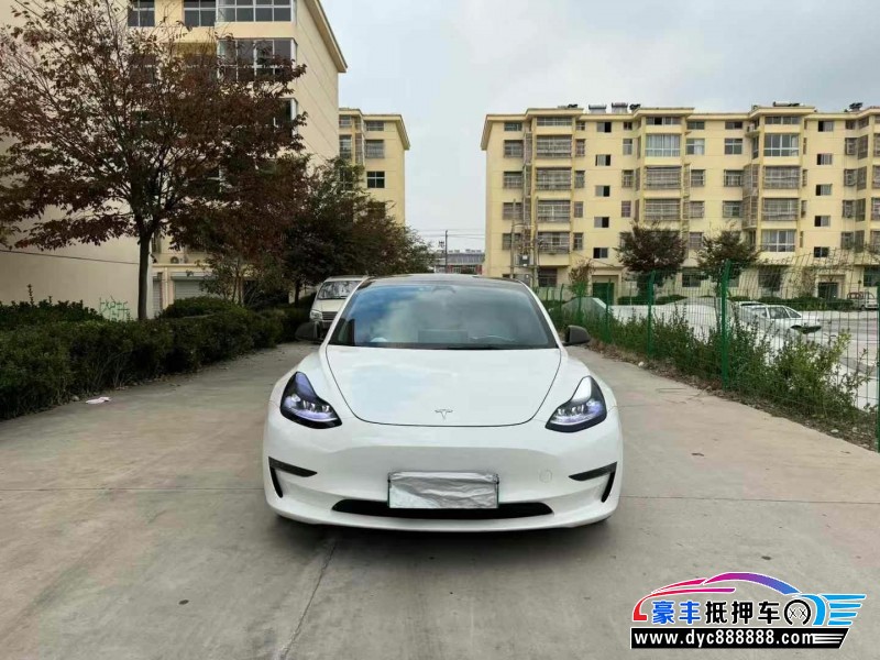 抵押车出售22年特斯拉MODEL 3轿车