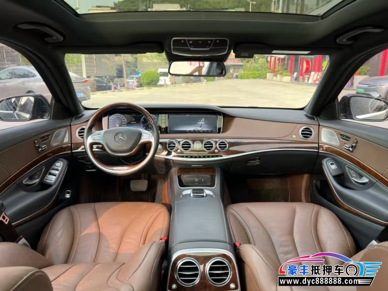 17年奔驰S轿车抵押车出售