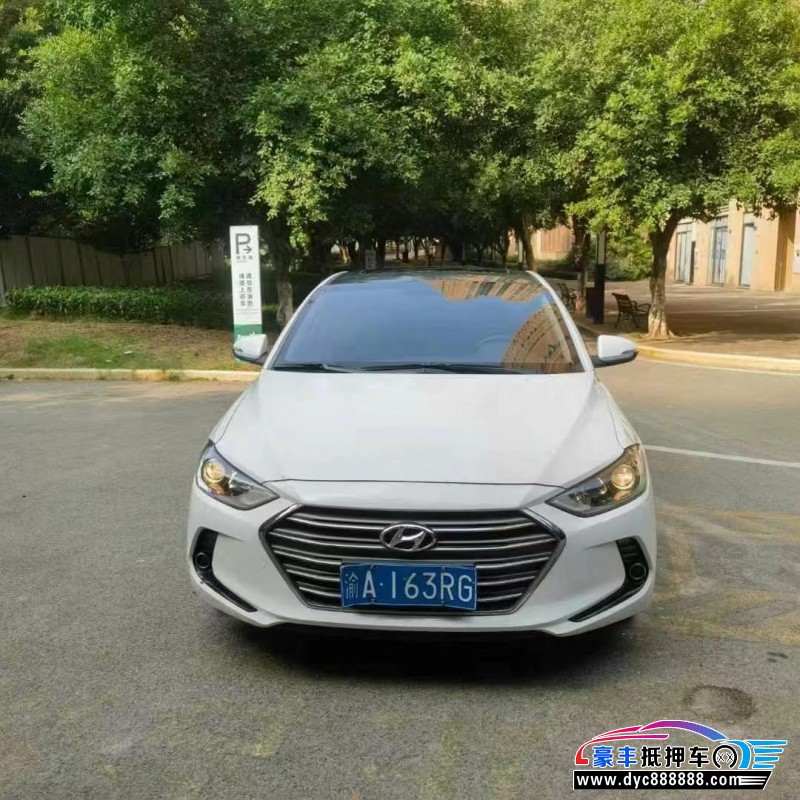 19年现代领动轿车抵押车出售