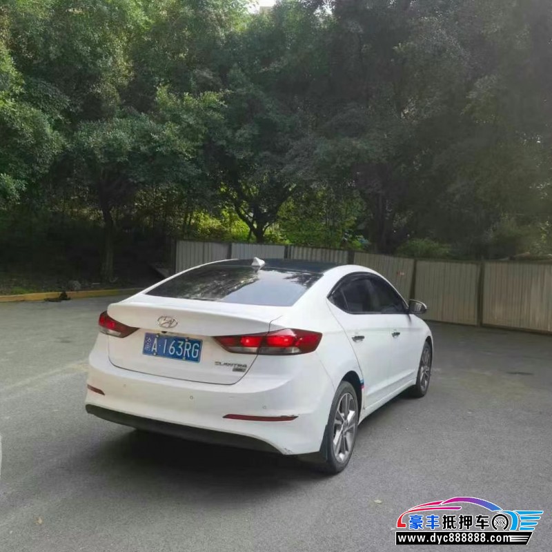 19年现代领动轿车抵押车出售