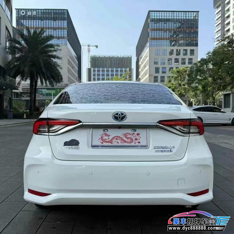 19年丰田卡罗拉轿车抵押车出售