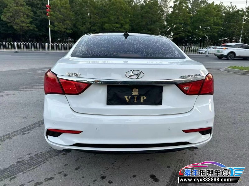 19年现代名图轿车抵押车出售