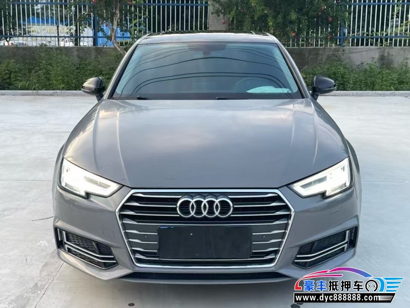 19年奥迪A4L轿车抵押车出售
