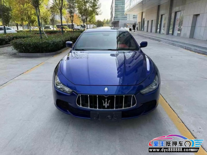 15年玛莎拉蒂Ghibli轿车抵押车出售