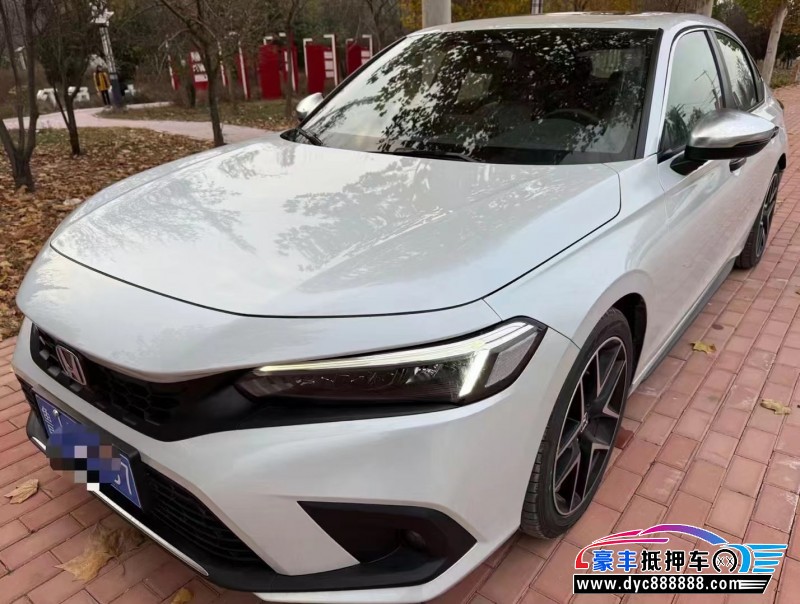 24年本田思域轿车抵押车出售