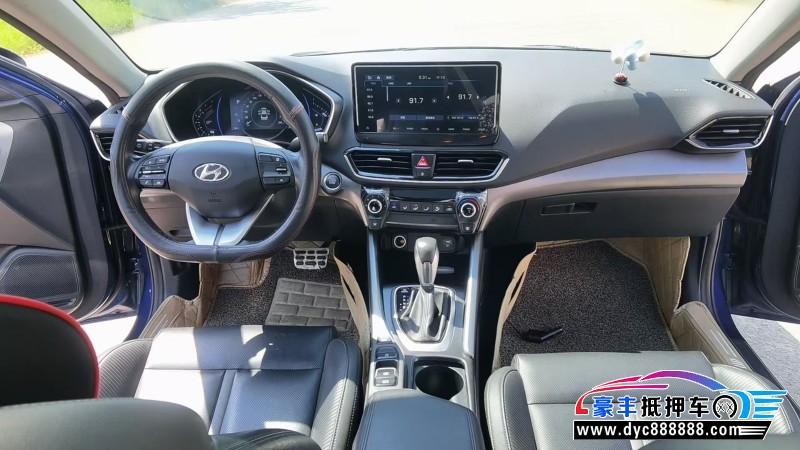 19年现代菲斯塔轿车抵押车出售