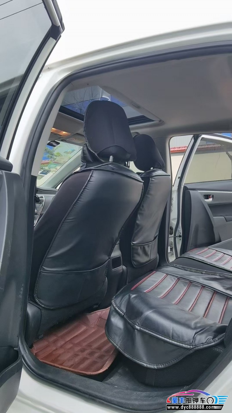 16年丰田卡罗拉轿车抵押车出售