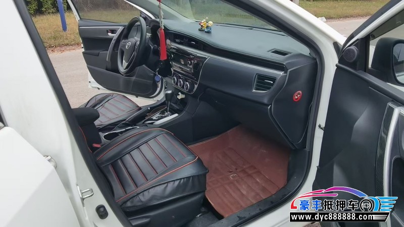 16年丰田卡罗拉轿车抵押车出售