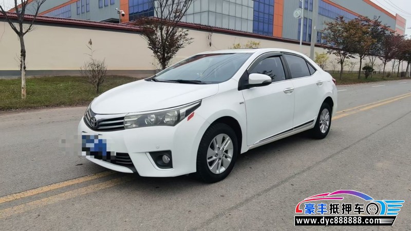 16年丰田卡罗拉轿车抵押车出售