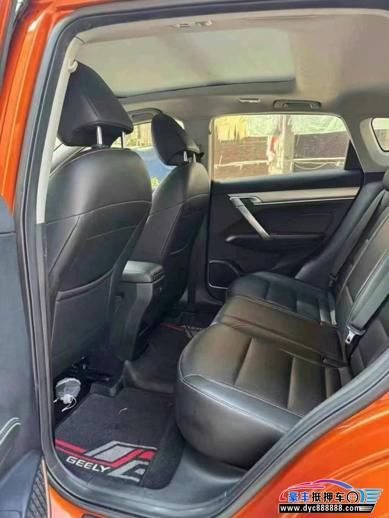 20年吉利缤越轿车抵押车出售