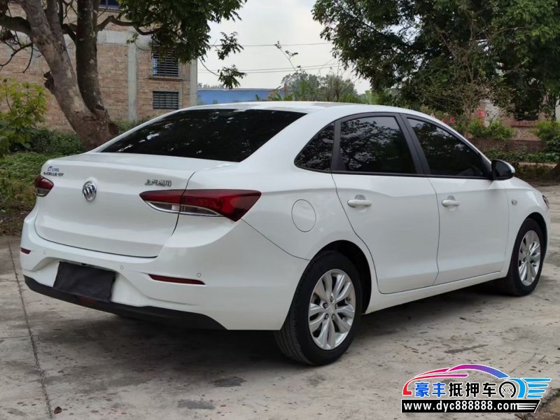 22年别克英朗轿车抵押车出售