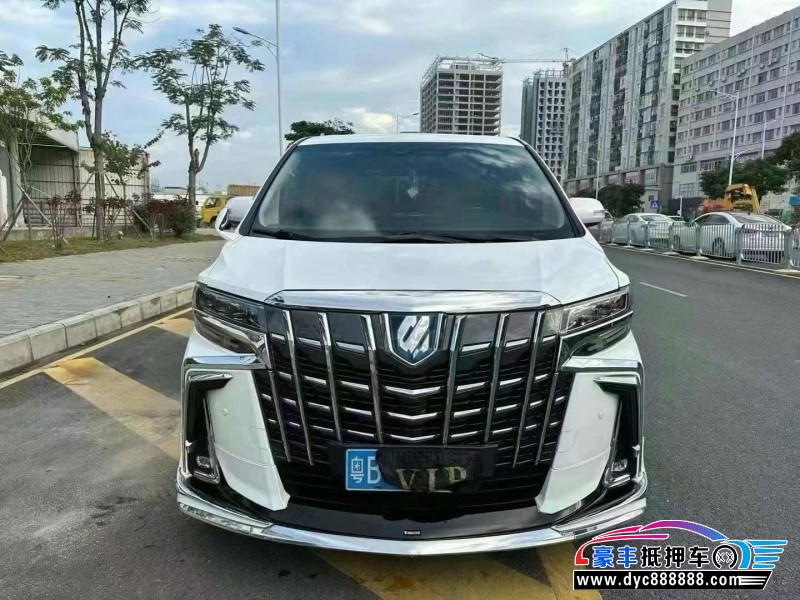 13年丰田埃尔法轿车抵押车出售