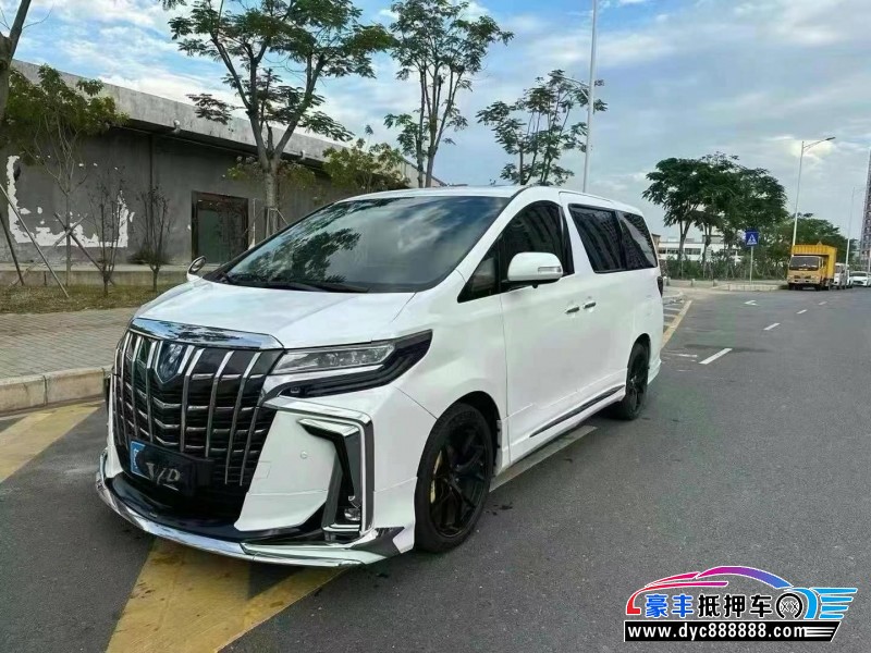 13年丰田埃尔法轿车抵押车出售