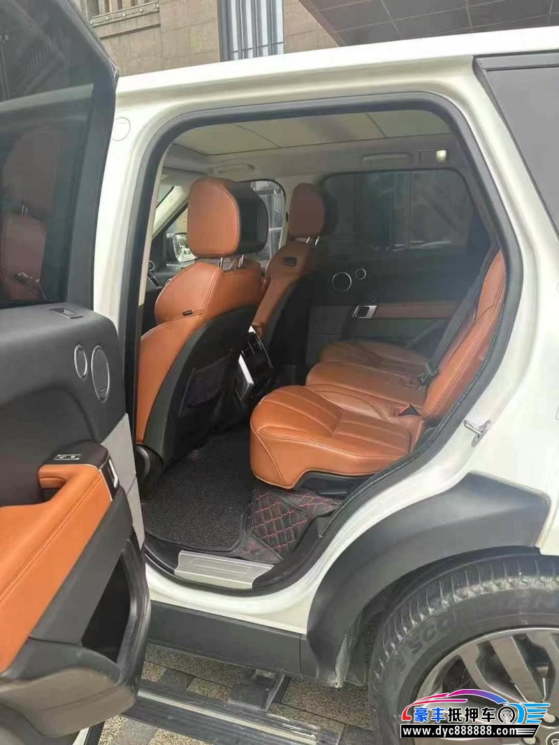 18年路虎揽胜运动轿车抵押车出售