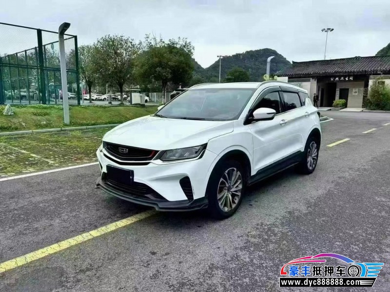 19年吉利缤越轿车抵押车出售