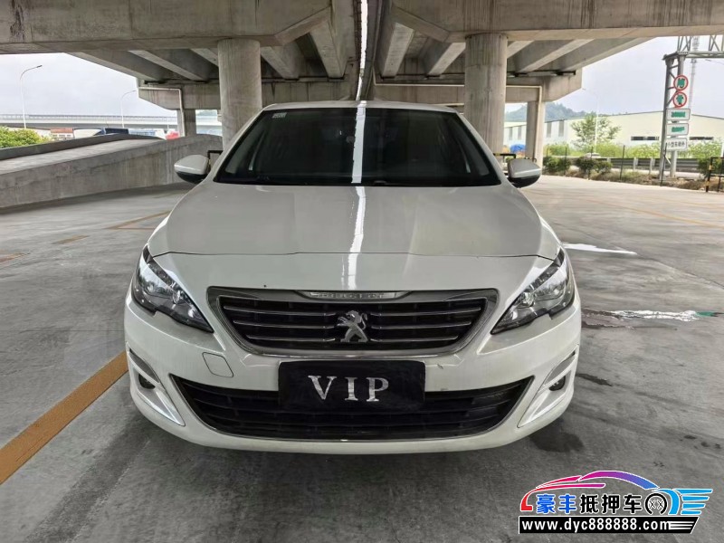 17年标致408轿车抵押车出售