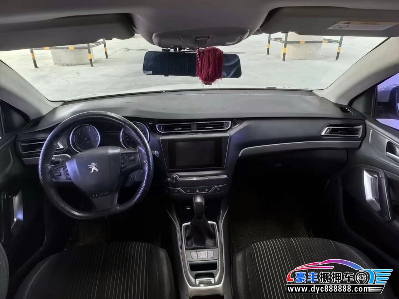 17年标致408轿车抵押车出售