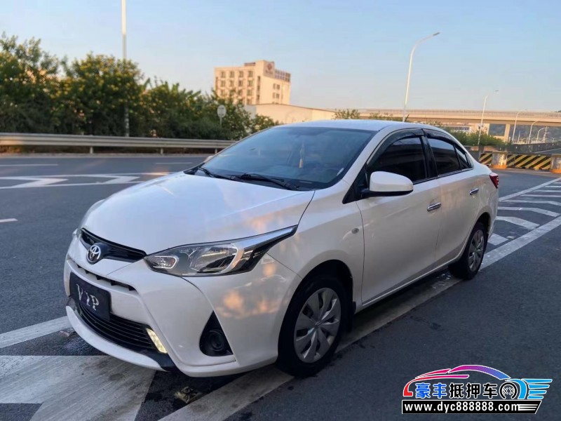 17年丰田YARiS L 致享轿车抵押车出售