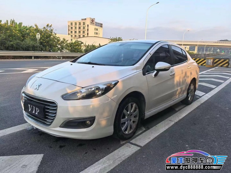 16年标致308轿车抵押车出售