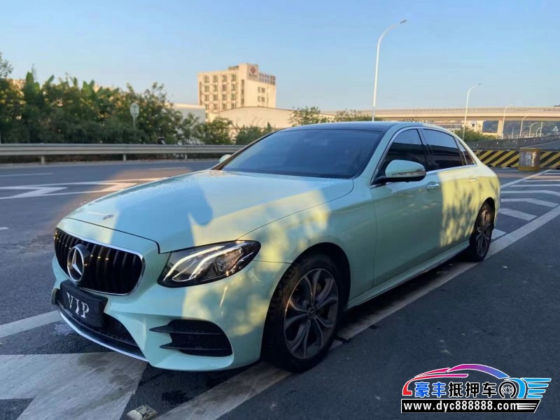 20年奔驰E轿车抵押车出售