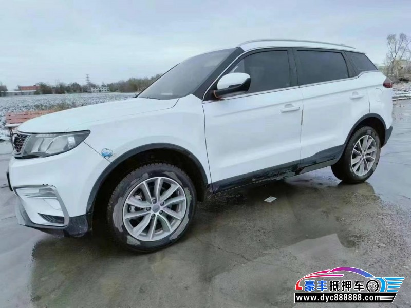 21年吉利博越轿车抵押车出售