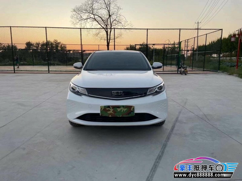 23年吉利帝豪EV轿车抵押车出售