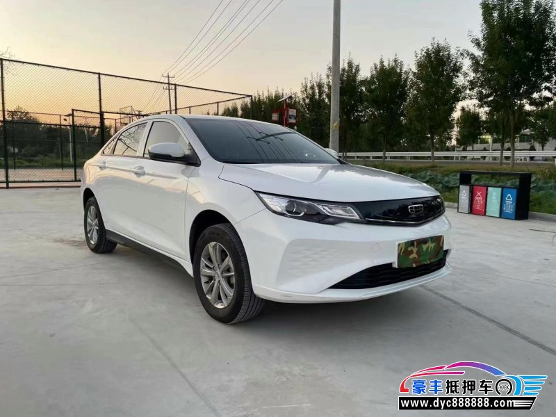 23年吉利帝豪EV轿车抵押车出售