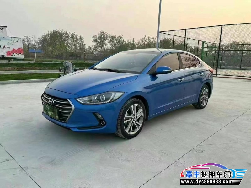 19年现代领动轿车抵押车出售