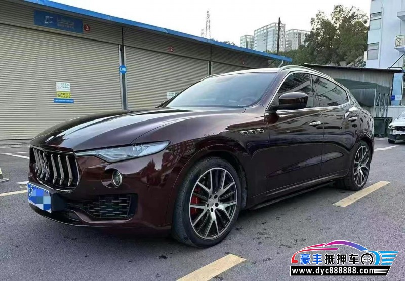 18年玛莎拉蒂莱万特轿车抵押车出售