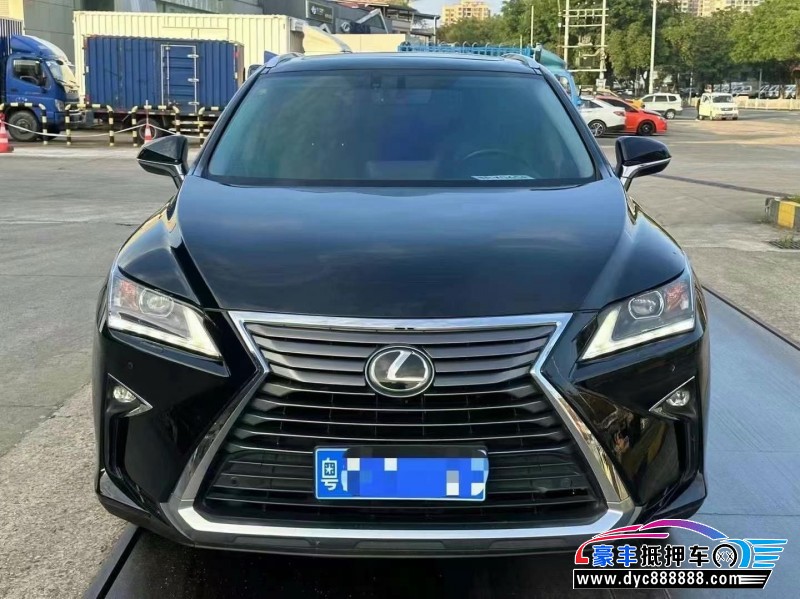 17年雷克萨斯RX轿车抵押车出售