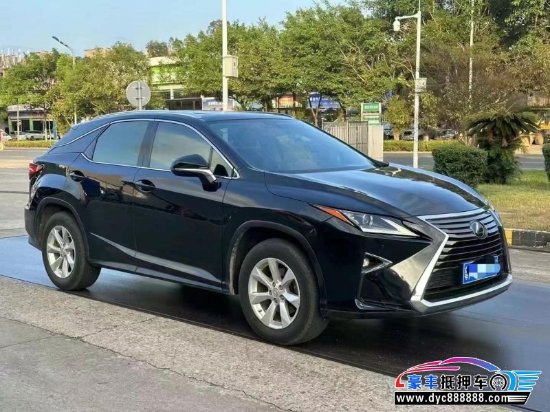 17年雷克萨斯RX轿车抵押车出售