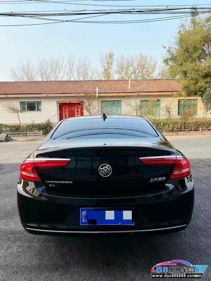 19年别克君越轿车抵押车出售