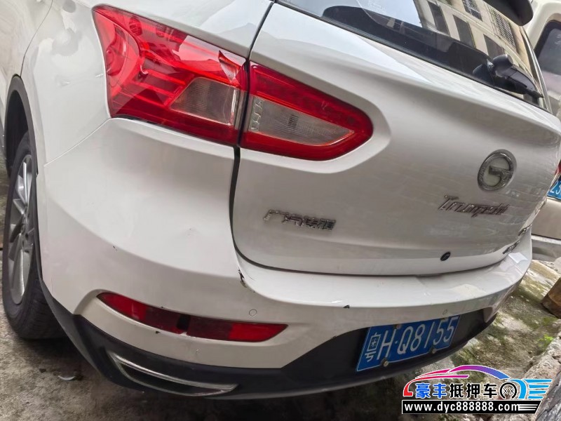 17年传祺GS4轿车抵押车出售