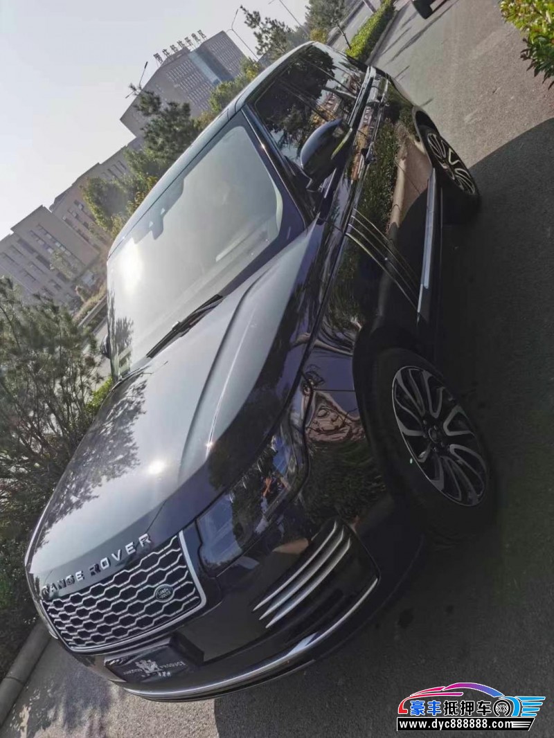 18年路虎揽胜行政SUV抵押车出售