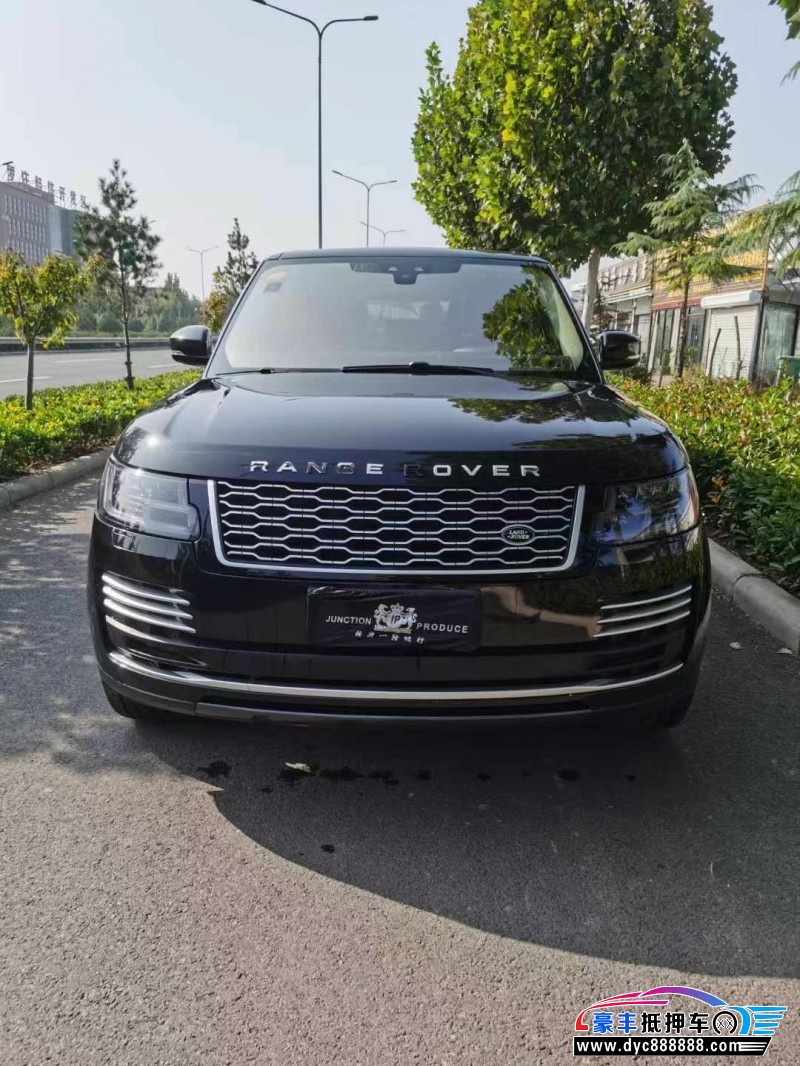 18年路虎揽胜行政SUV抵押车出售