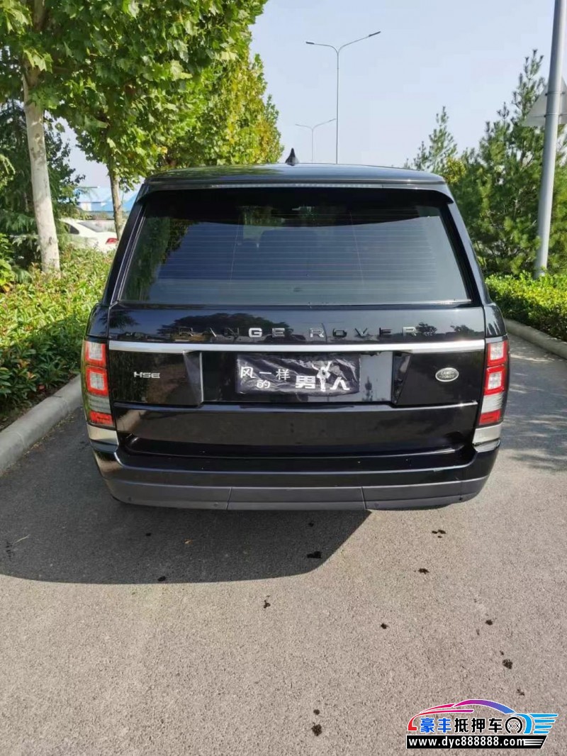 18年路虎揽胜行政SUV抵押车出售