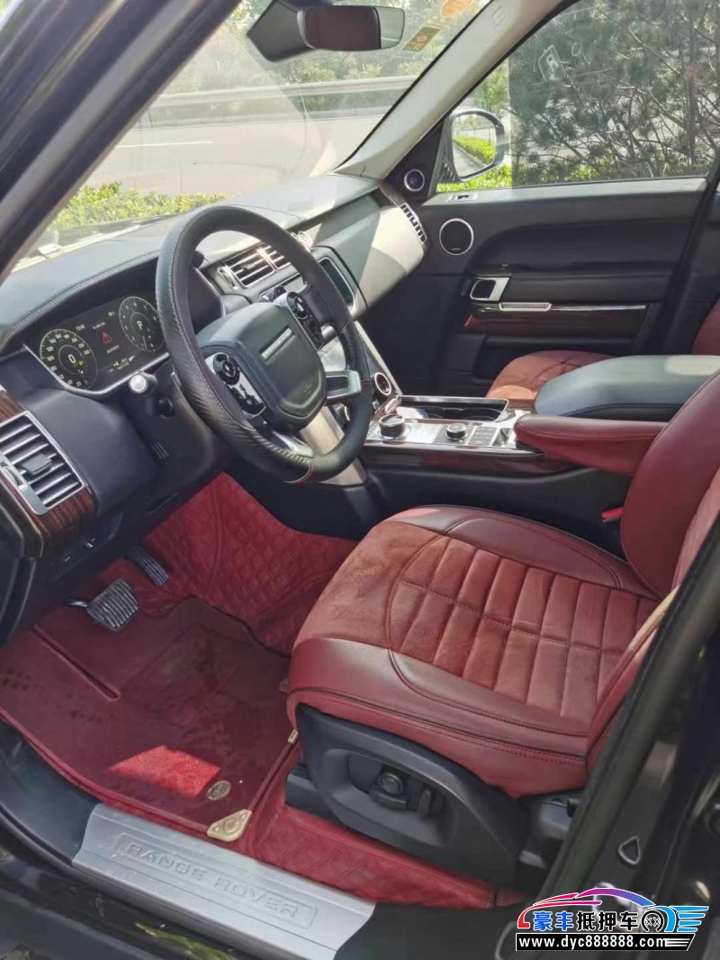 18年路虎揽胜行政SUV抵押车出售