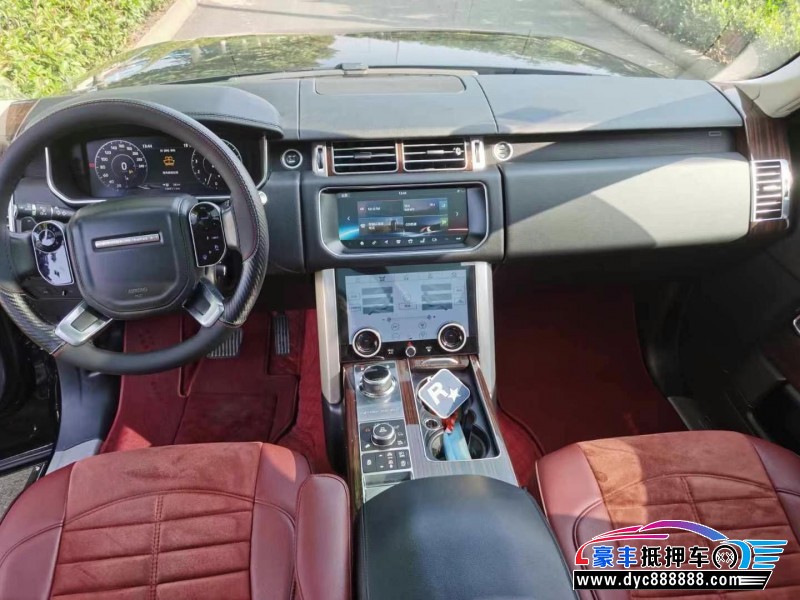 18年路虎揽胜行政SUV抵押车出售