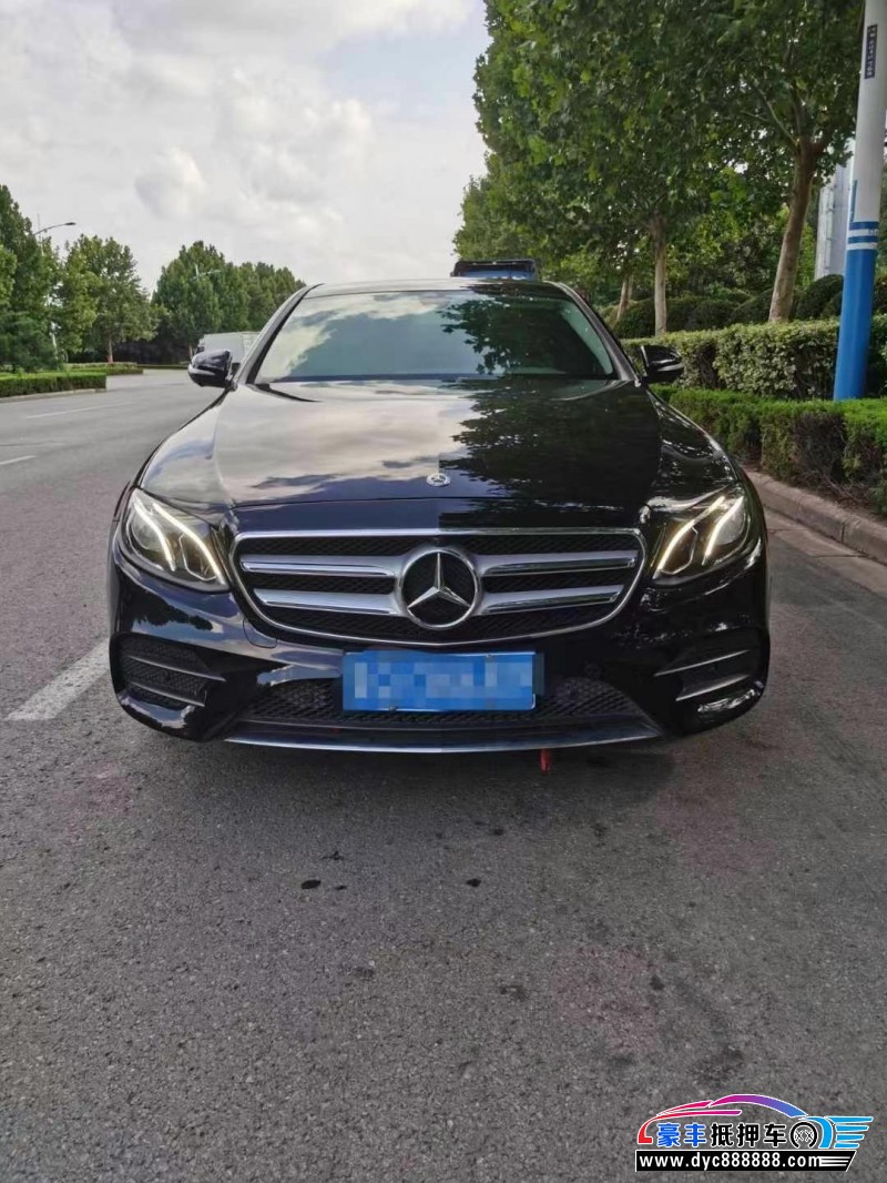 19年奔驰E轿车抵押车出售