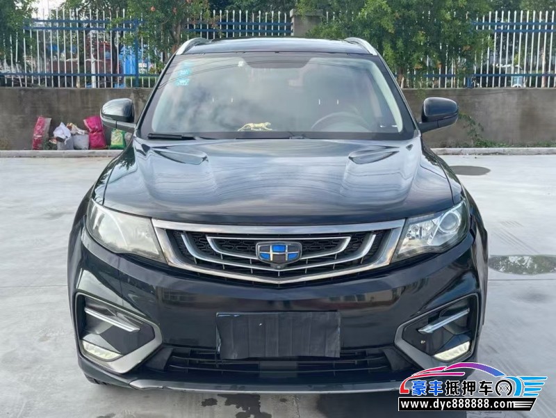 18年吉利博越轿车抵押车出售