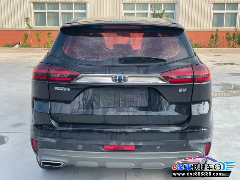 18年吉利博越轿车抵押车出售