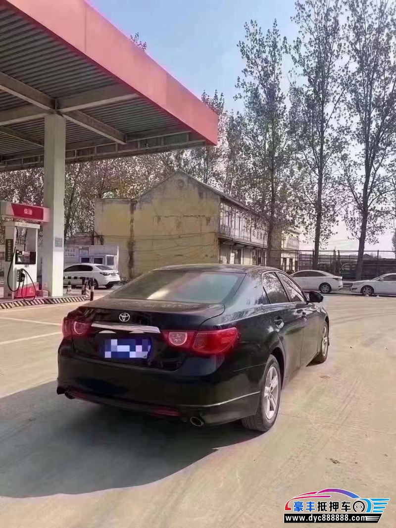 12年丰田锐志轿车抵押车出售