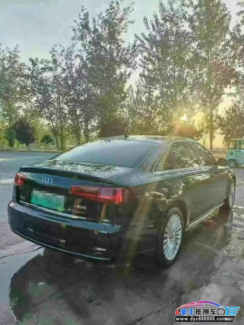 18年奥迪A6轿车抵押车出售